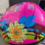 Kids floral helmet size xs (48cm - 52cm) Image 4