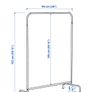 Clothes rails x2 Image 2