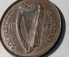 Irish Farthing 1937