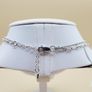 STERLING SILVER 925 Mother of Pearl Jewelry Set Necklace & Earrings Image 6