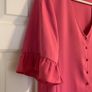 Rowan Avenue Pink Bell Sleeve Top Image 5