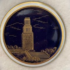 Vintage GDR Buchenwald Glockenturm Memorial Medallion in Box