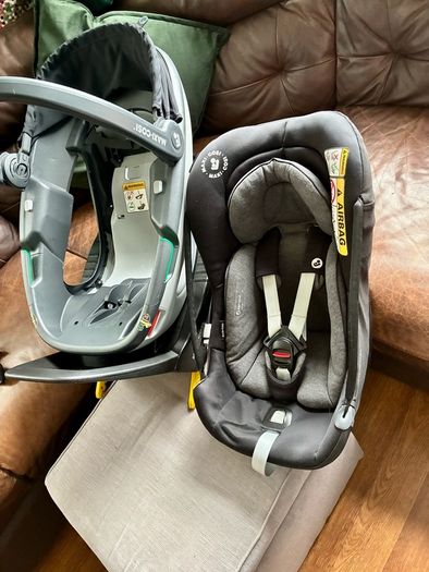 Maxi-Cosi Coral Infant Car Seat + ISOFIX Base