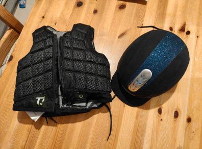 child's horse riding gear