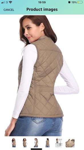 Womens Gilet size S