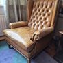 Vintage Chesterfield Leather armchair Image 2