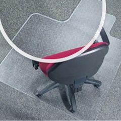 chair office Mat 1350x1150mm PVC (x2)