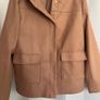 New Tan Hoodie Jacket Image 3