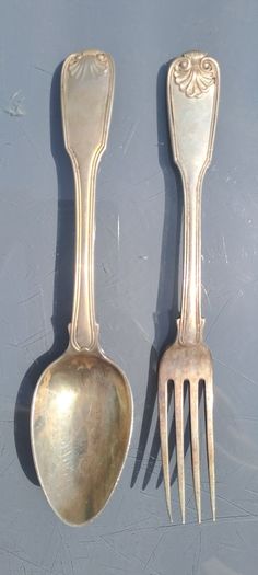 Sterling Silver fork and spoon