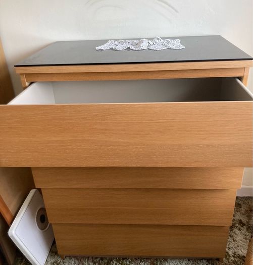 IKEA Matching Bedroom Chest of Drawers X 3