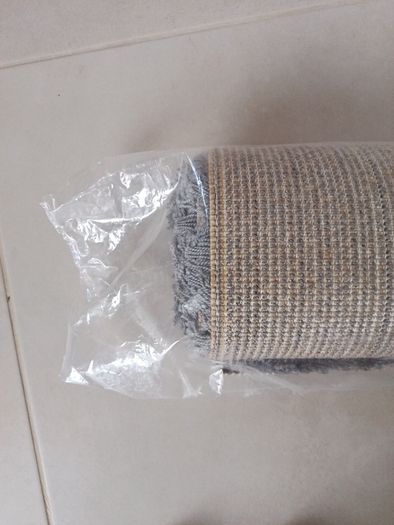 High Pile Grey Rug, 133cm x195cm