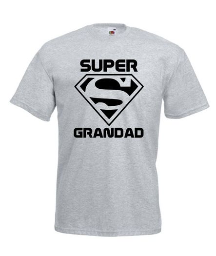 Super Grandad T-Shirt  Funny Fathers Day Gifts / Birthday Gift Ideas For Men