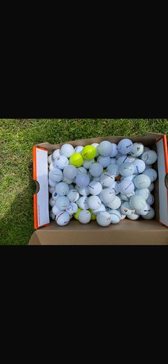 100 golf balls