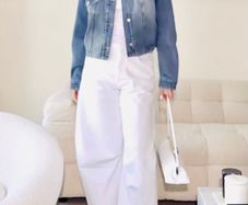 New Zara ZW collection denim jacket