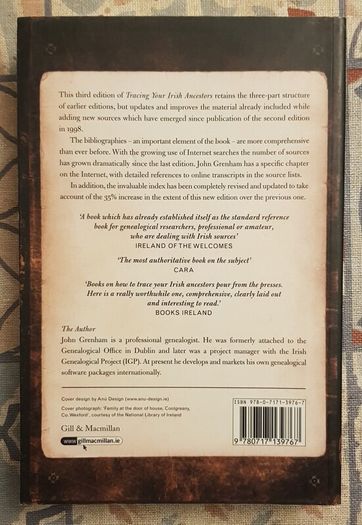 Tracing Your Irish Ancestors by John Grenham