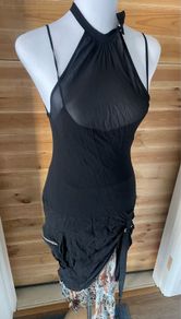 dress silk Italian designer Anna Rita N size 10