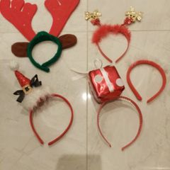 Girls Christmas hairbands