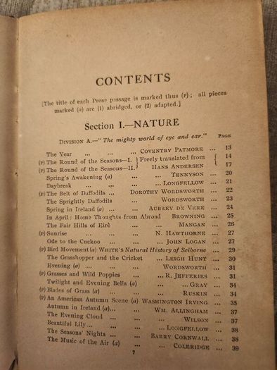 An Argosy Of Litrature. By William Magennis. Published By The Educational Company Of Ireland Limited. 1920s Hardback In Fair Condition. See Photos For Same.