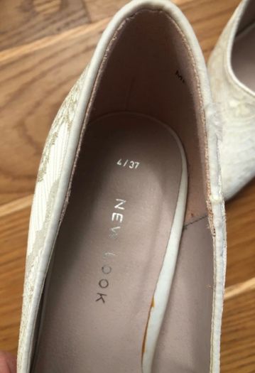 new look ivory heels