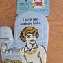 Blue Q humorous oven mitt Image 3