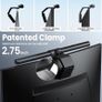 Quntis Wireless Monitor Light bar with Remote & Touch Control, 40cm PC Curved Computer Monitor Lamp Auto Stepless Dimming and Color Temperature, Eye Protect Desktop PC Screen Anti-Blue Light Bar [Energy Class A] Image 8