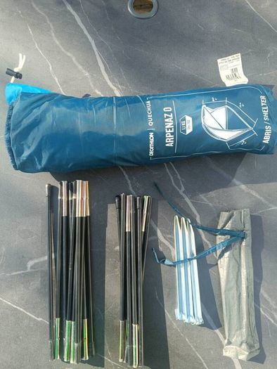 Quechua Arpenaz 0 Camping Tent/Shelter - Lightweight - Decathlon