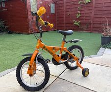 14- Inch Kids Bike for 3-5 Years Old Orange