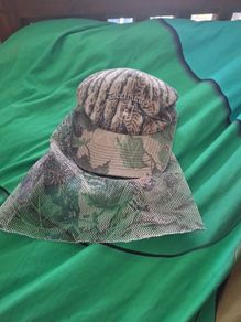 Deerhunter Camo Cap with Integrated Mesh Face Veil (Realtree Camo)