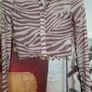 Bershka Mesh Crop Shirt Size S - January Clearance Image 4