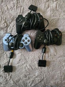 PS2 Controllers x 3 with Stick Issues