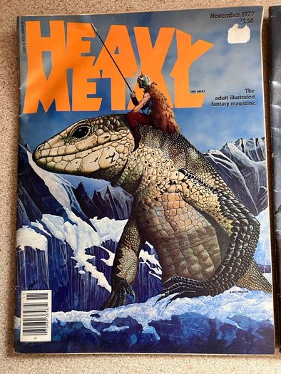 Heavy Metal Fantasy Magazines 1977