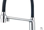 3 Way Kitchen Tap For Filter Water Purifier, Black Sink Mixer With Shower Head