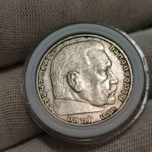 2 Reichsmark 1938 A Berlin WW2 Silver Coin third Reich