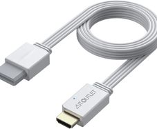 Wii to HDMI Converter 1080P 5ft/150 cm for Full HD Device, Adapter with HDMI Male Cable Output Compatible with Nintendo Wii, Wii U, HDTV, Monitor-Supports All Wii Display Modes