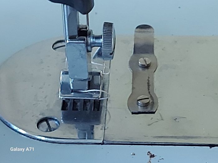 Novum Electric Sewing Machine with Sew-Tric Motor with Pedal and power supply, Round Pin Plug, A true Blast from the Past