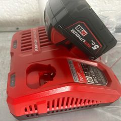 Milwaukee Rapid charge 5ah battery New