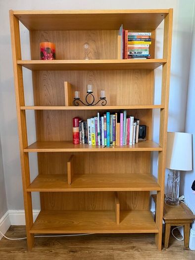 Solid Oak Bookcase