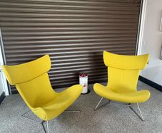 BoConcept Imola armchairs x2