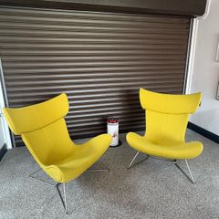 BoConcept Imola armchairs x2