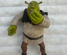 Wrestling Shrek Teeth Showdown McFarlane Toys 2001 approx. 15 cm. can't stand Used Please see photos