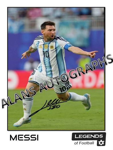 Messi Autograph