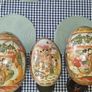 Three vintage Japanese Satsuma eggs Image 6