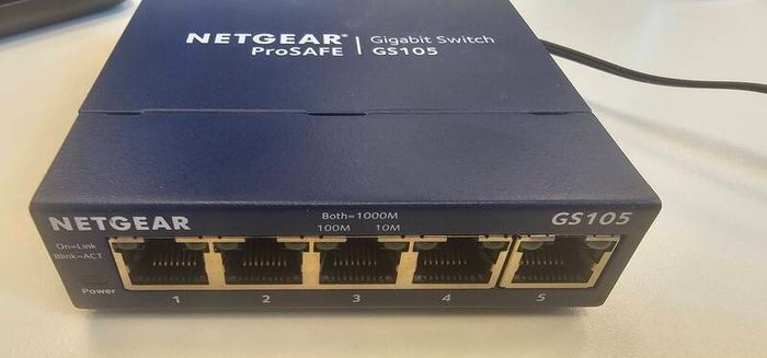 Netgear Prosafe Gs105 5-port Gigabit Switch