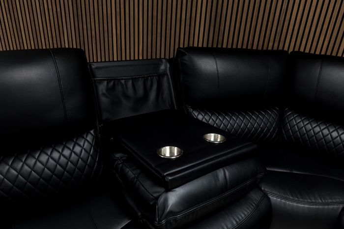 Rita Manual Corner Leather Recliner Sofa