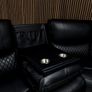 Rita Manual Corner Leather Recliner Sofa Image 9