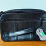Brand New Genuine Leather Wristlet Pouch - Dark Brown Image 6
