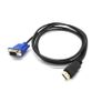 HDMI to VGA D-SUB Male Video Adapter Cable Lead for HDTV PC Computer Monitor Video Adapter Cable Image 3