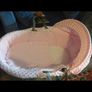 Pink moses basket Image 5