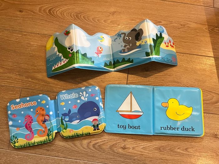 Baby bath books