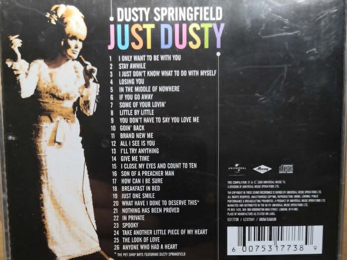 Dusty Springfield - Just Dusty CD